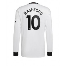 Manchester United Marcus Rashford #10 Bortedrakt 2022-23 Langermet